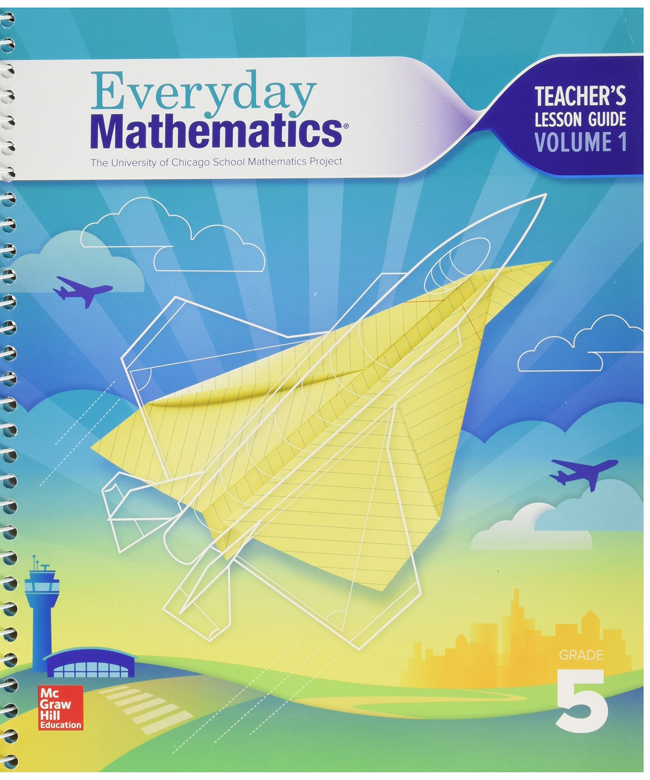 Everyday Mathematics 4, Grade 5, Teacher Lesson Guide, Volume 1 — used book cover