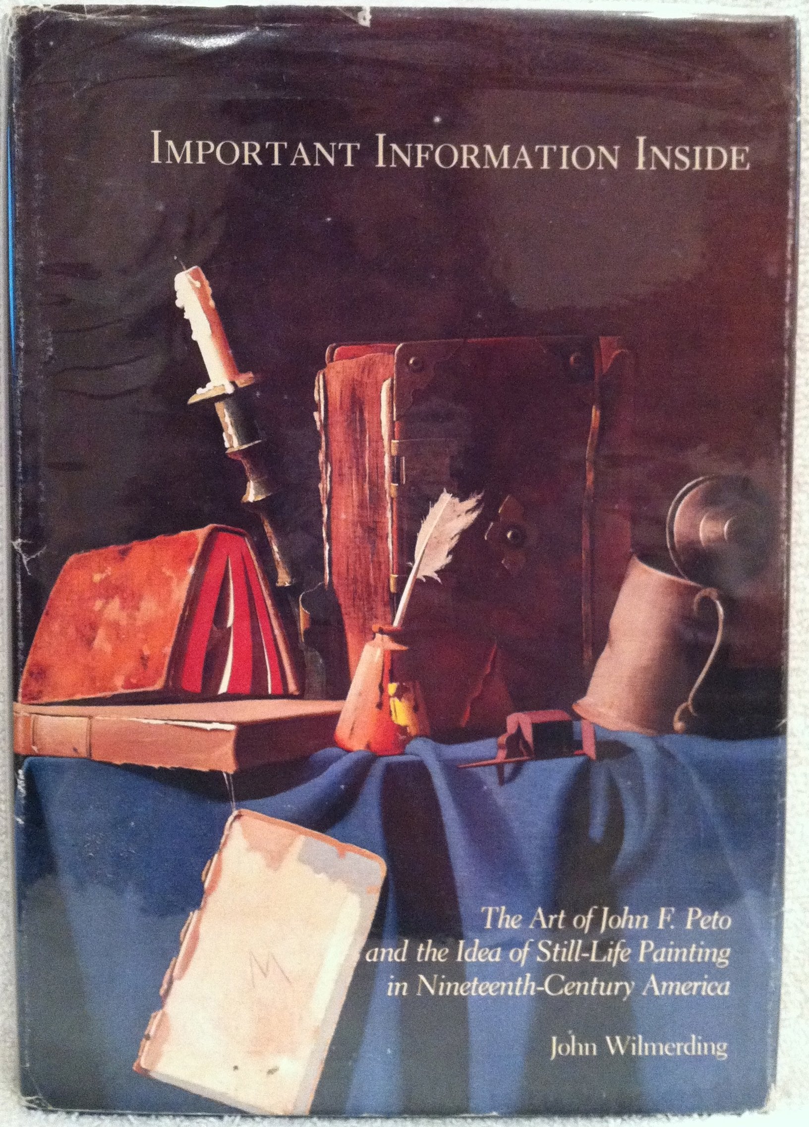 Important Information Inside — used book cover