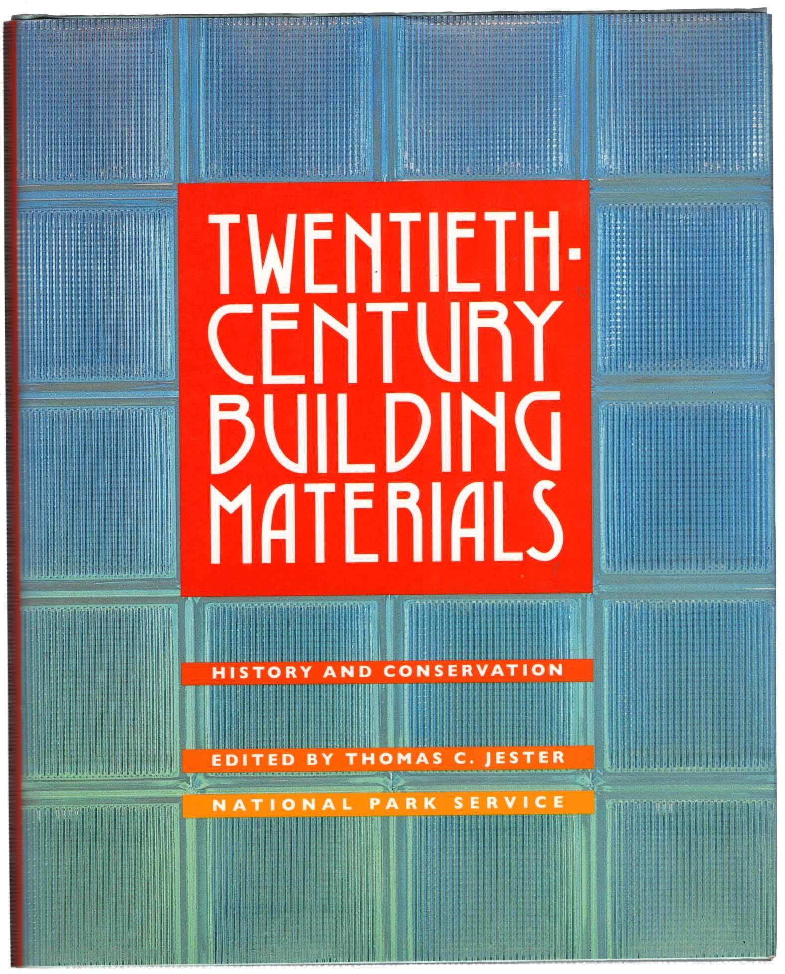 Twentieth Century Building Materials — used book cover