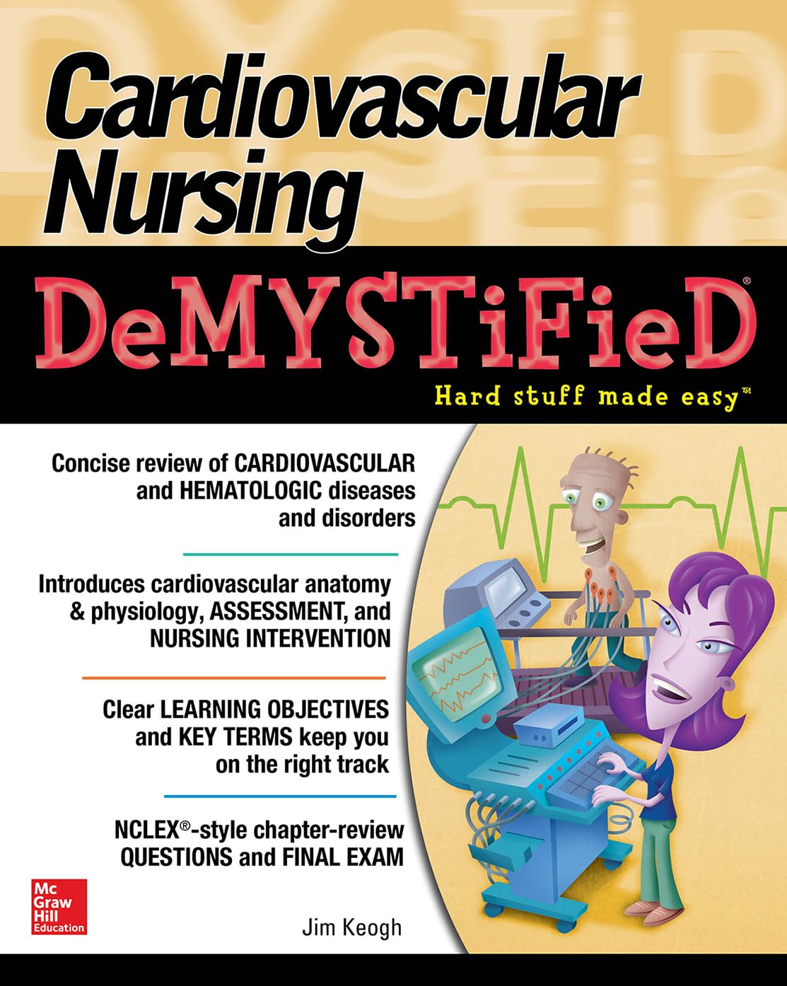 Cardiovascular Nursing Demystified — used book cover