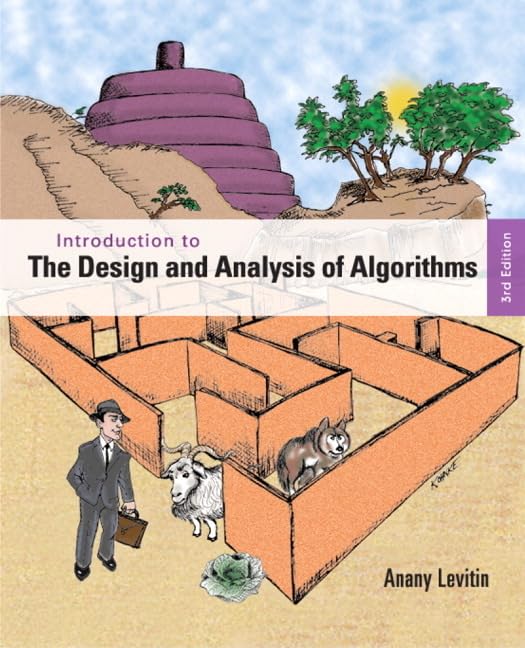 Introduction to the Design and Analysis of Algorithms — used book cover