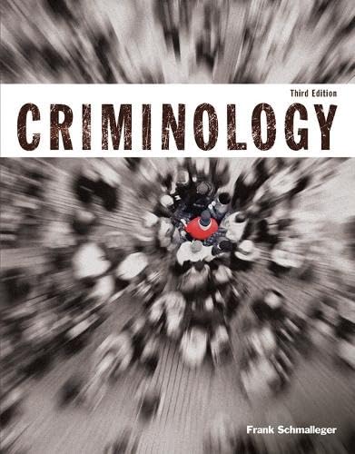 Criminology (Justice Series) — used book cover