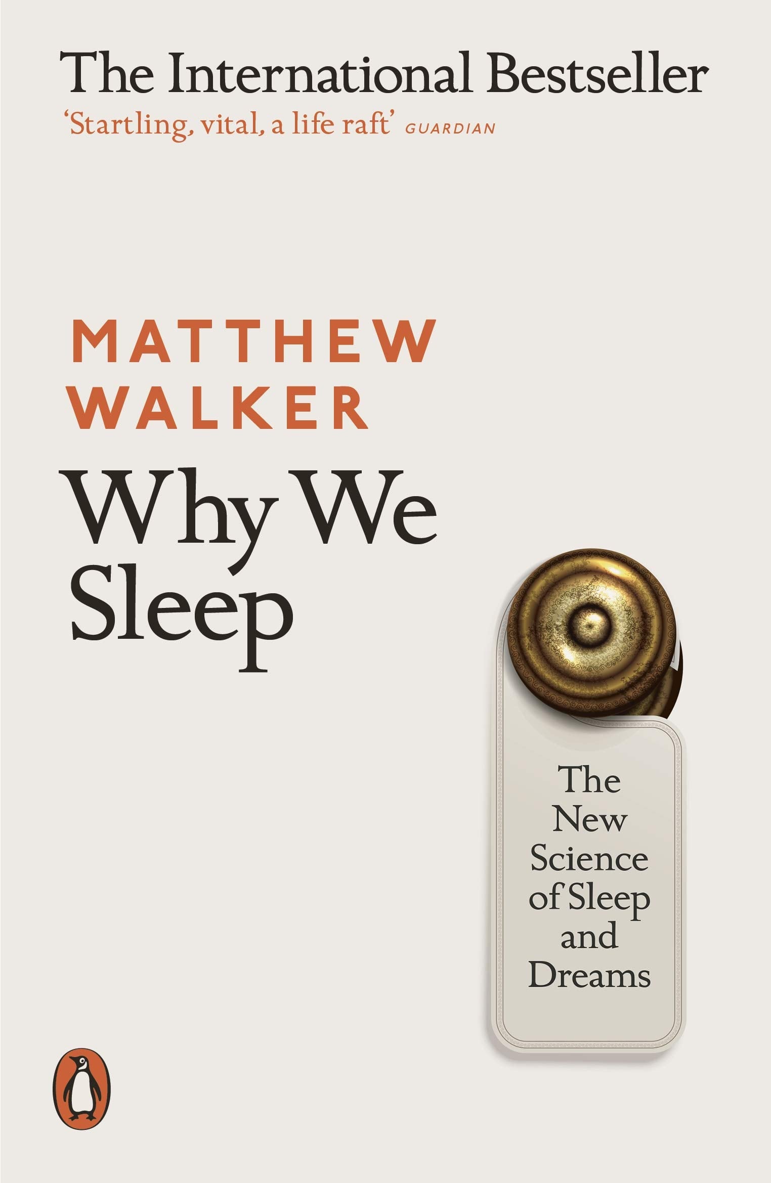 Why We Sleep — used book cover