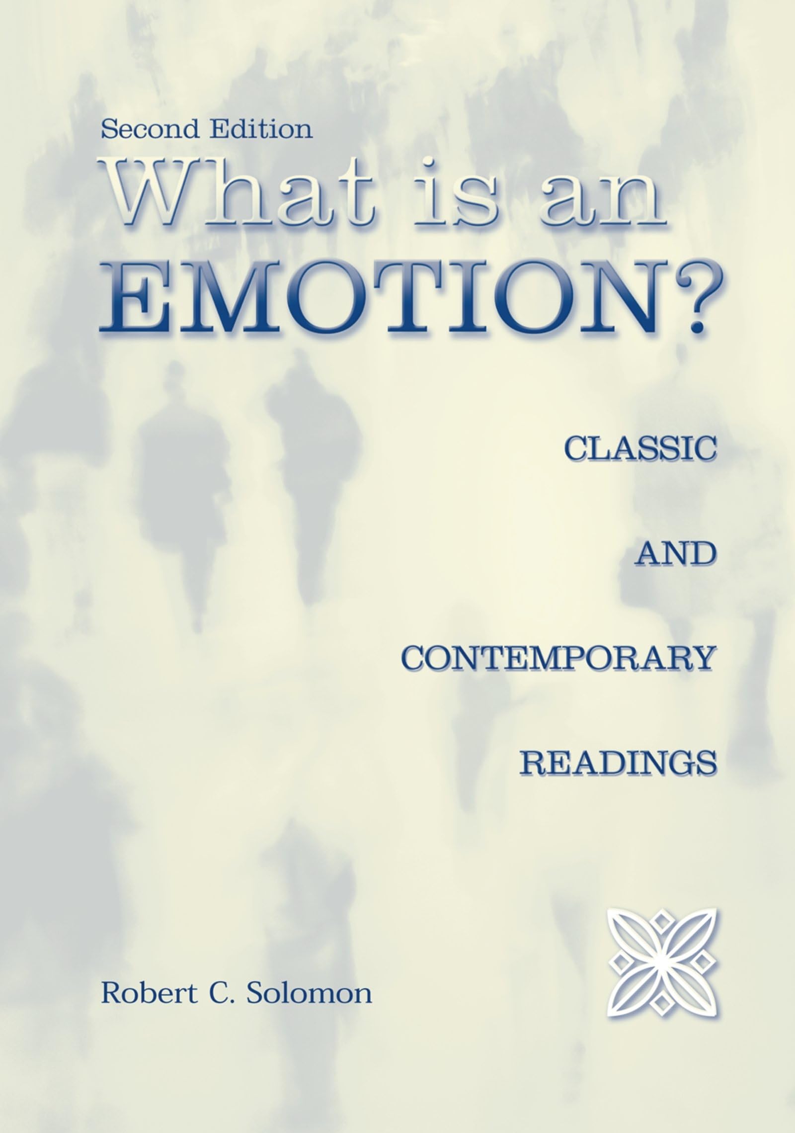 What Is an Emotion? — used book cover