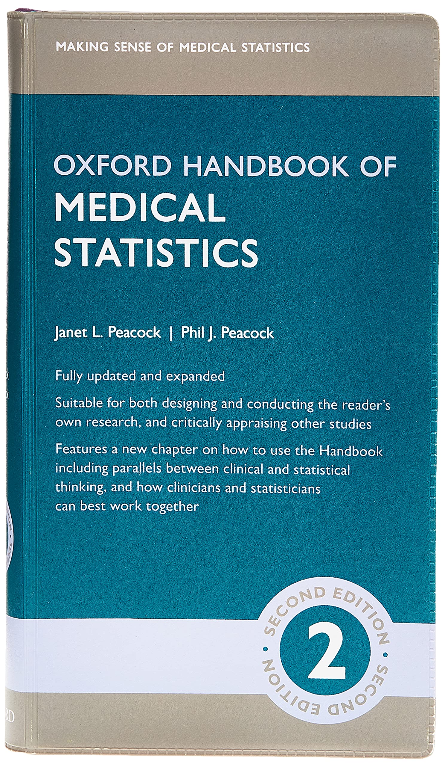 Oxford Handbook of Medical Statistics — used book cover