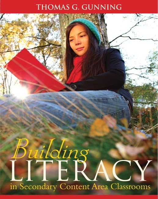 Building Literacy in Secondary Content Area Classrooms — used book cover