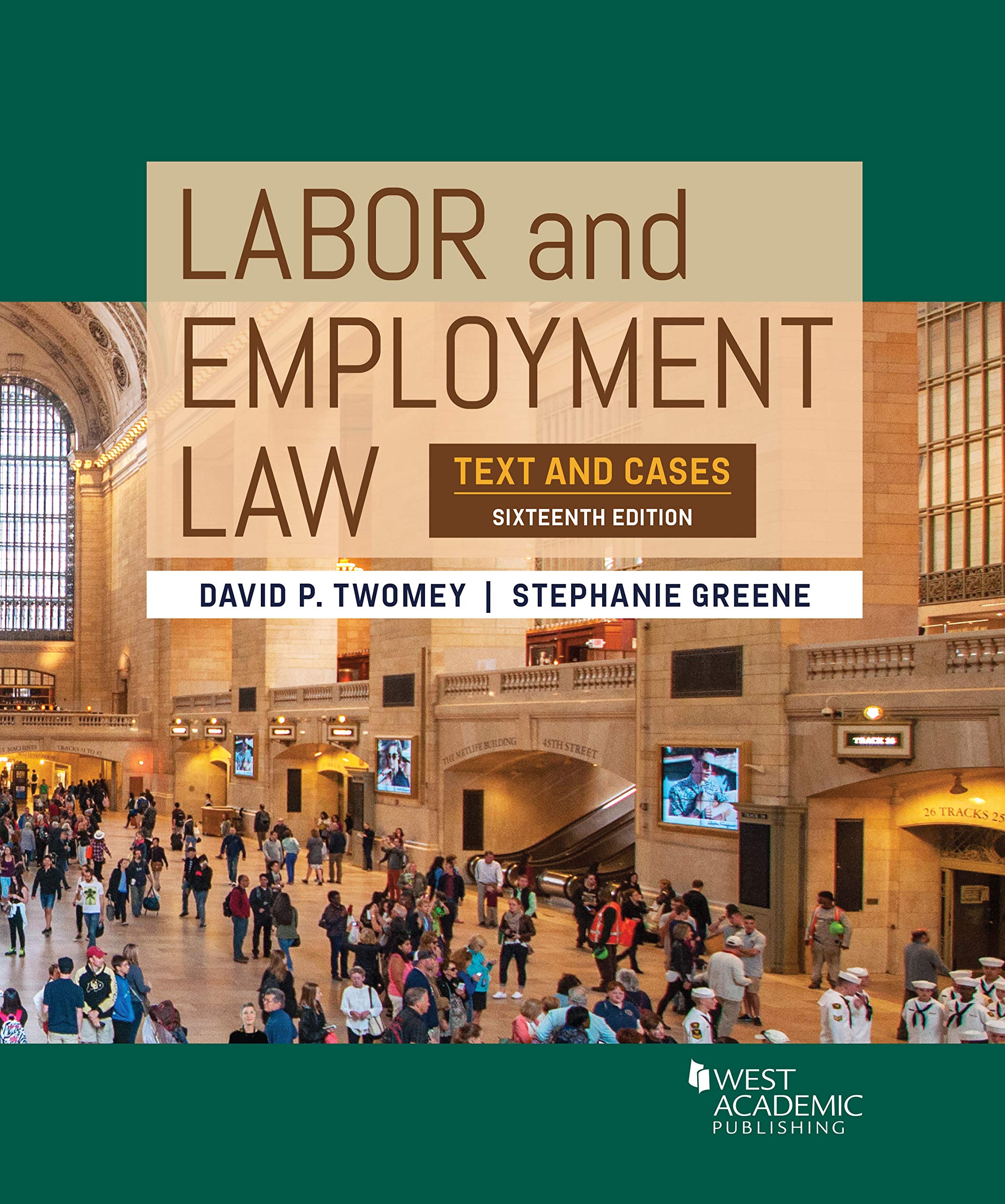 Labor and Employment Law — used book cover
