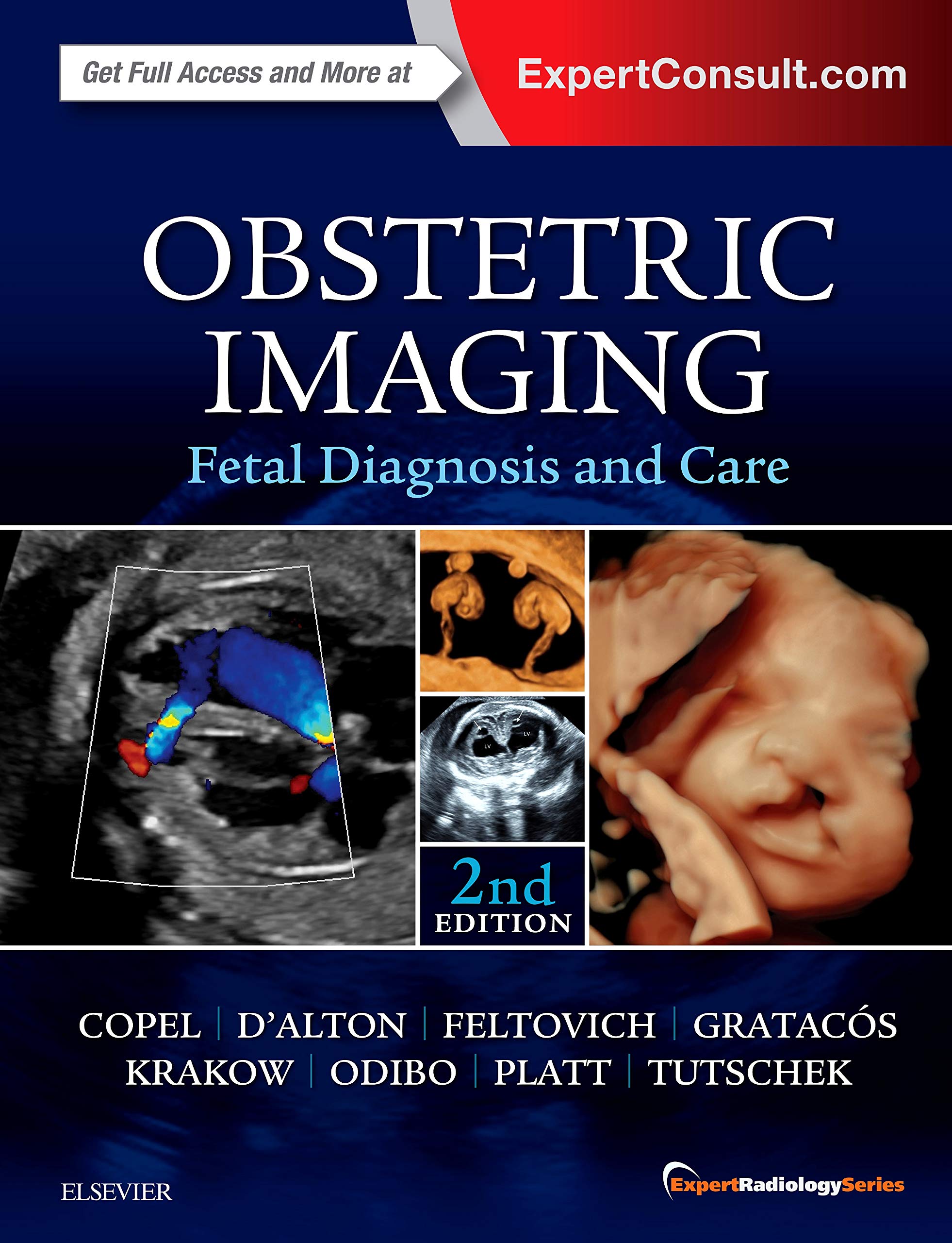 Obstetric Imaging: Fetal Diagnosis and Care: Expert Radiology Series — used book cover