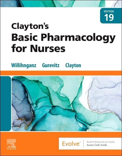 Clayton’s Basic Pharmacology for Nurses — used book cover
