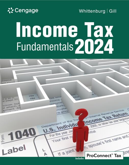 Income Tax Fundamentals 2024 — used book cover