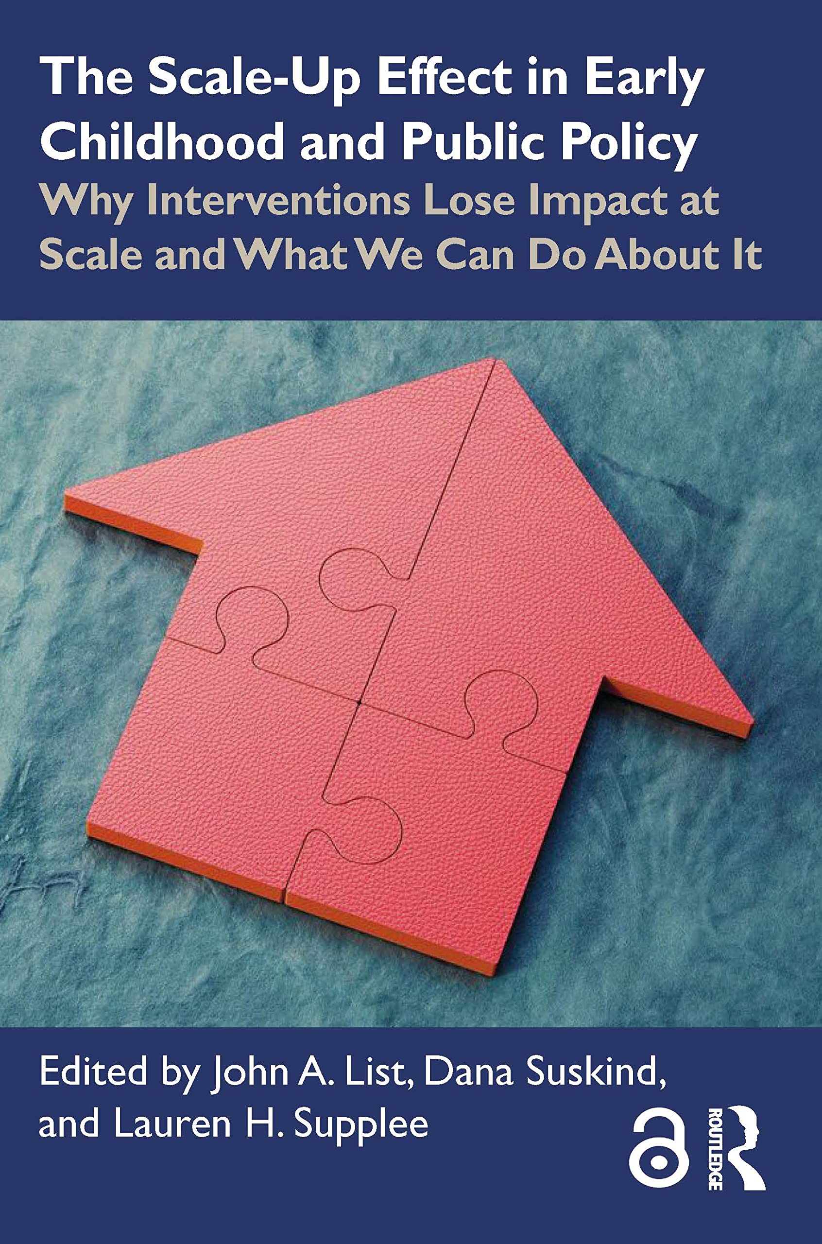 The Scale-Up Effect in Early Childhood and Public Policy — used book cover