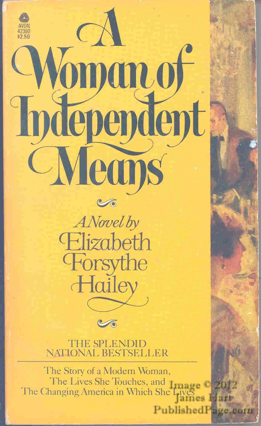 WOMAN OF INDEPENDENT MEANS -- BARGAIN BOOK