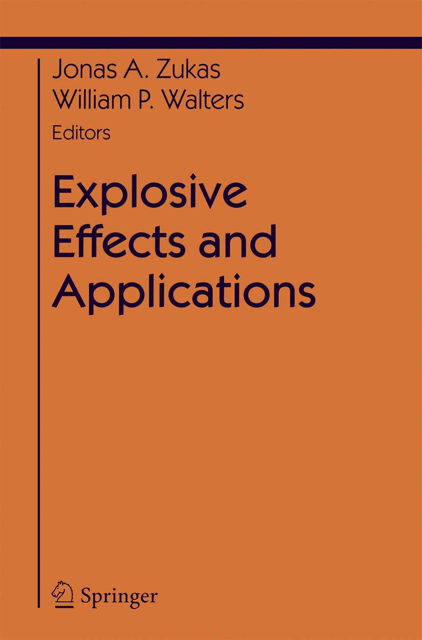 Explosive Effects and Applications — used book cover