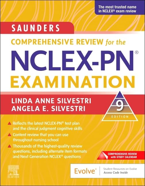 Saunders Comprehensive Review for the NCLEX-PN® Examination — used book cover
