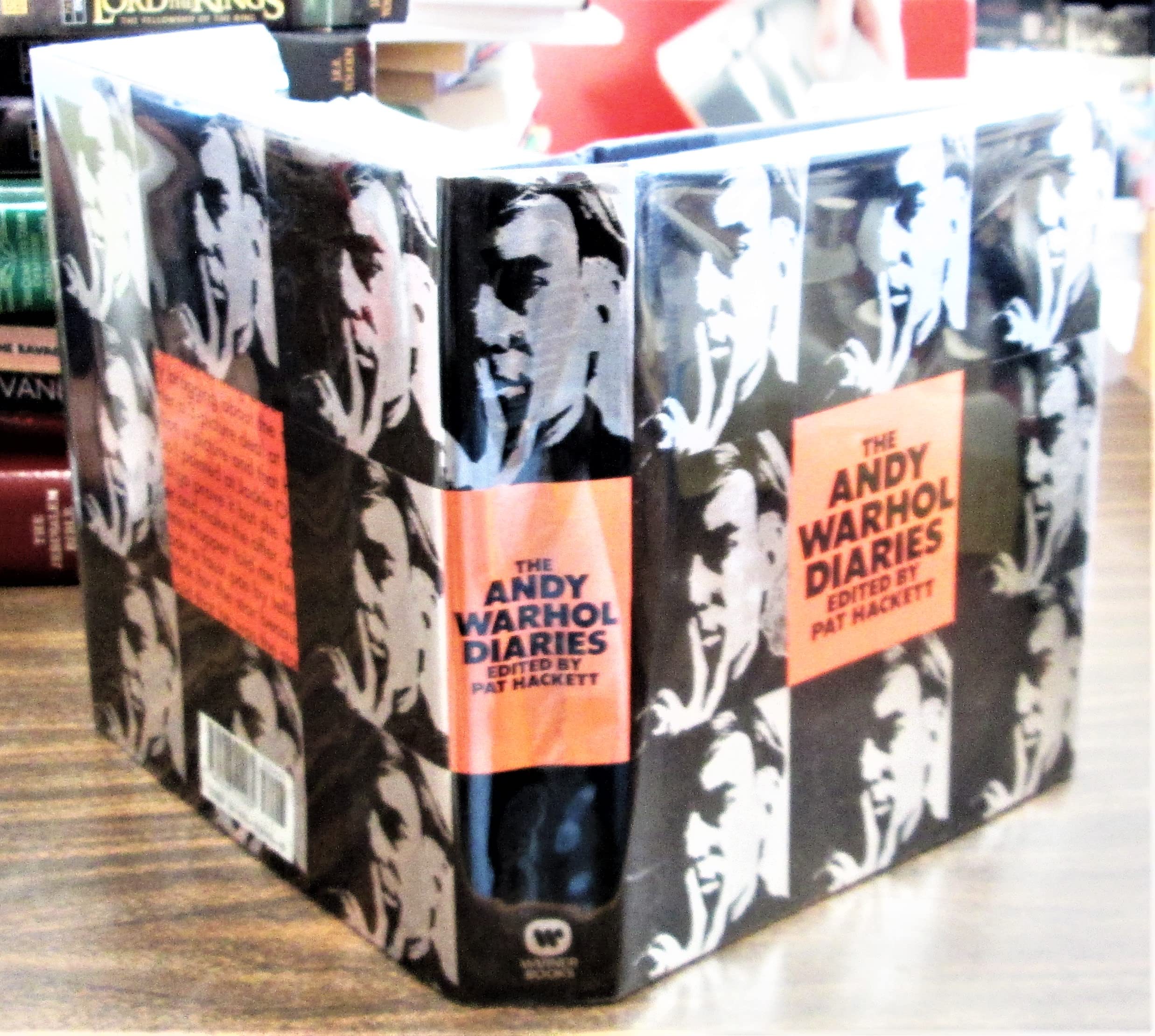 The Andy Warhol Diaries — used book cover
