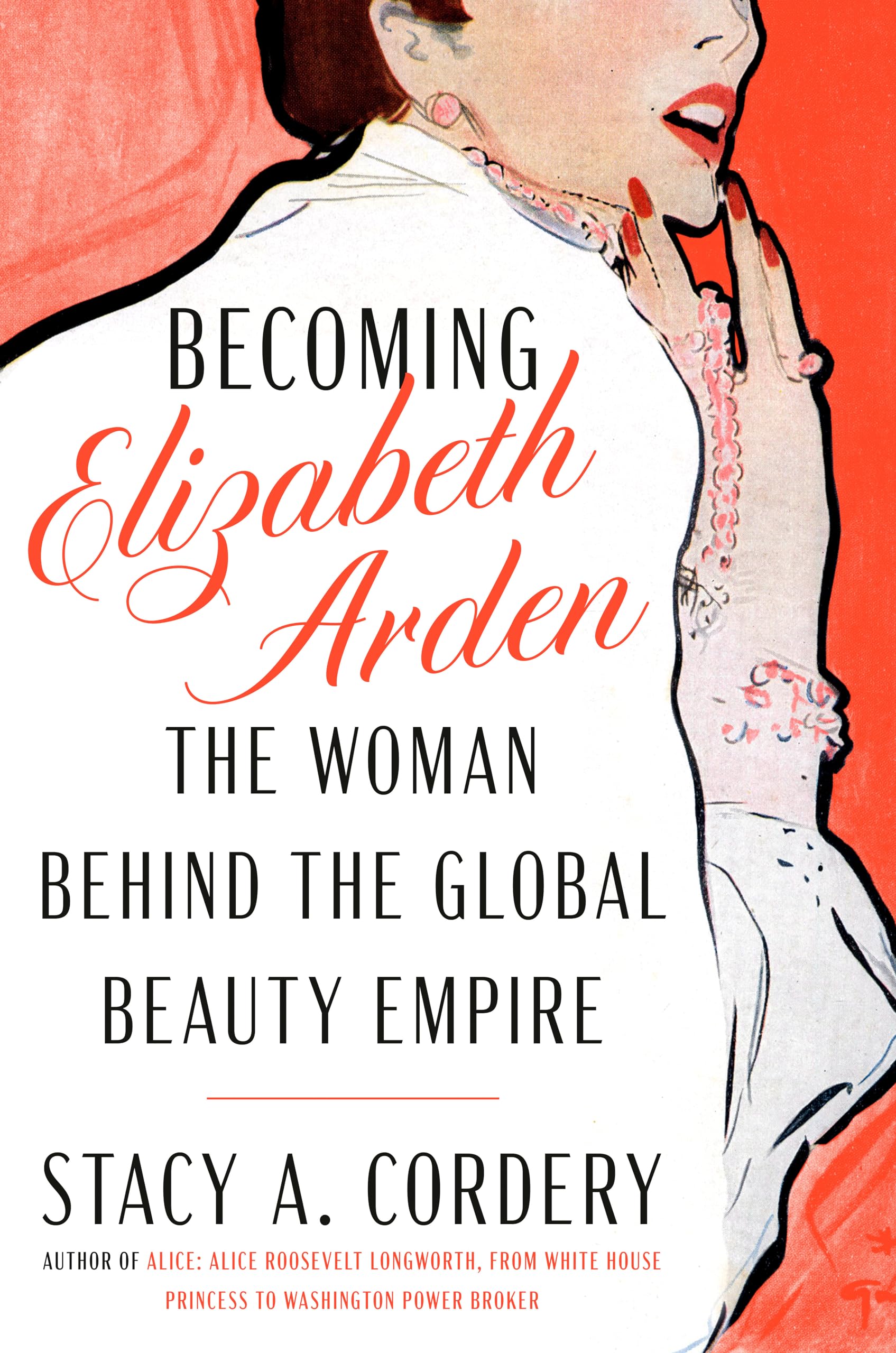 Becoming Elizabeth Arden — used book cover