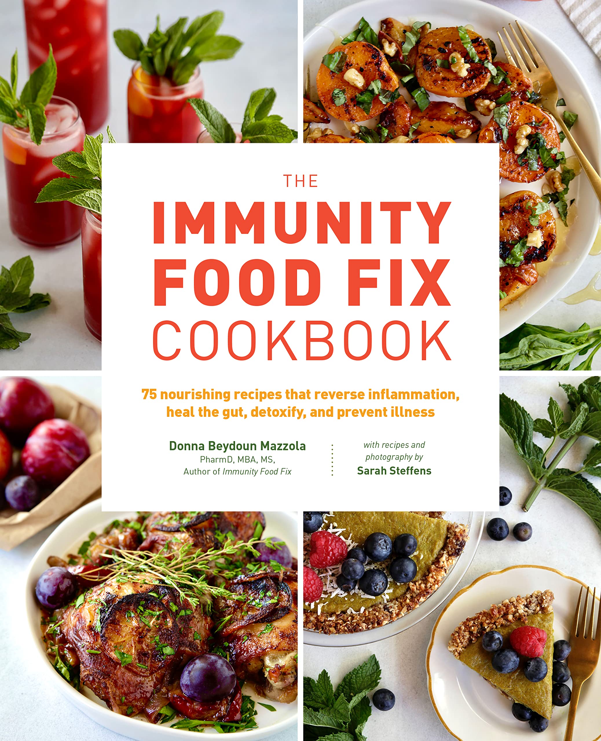 The Immunity Food Fix Cookbook — used book cover
