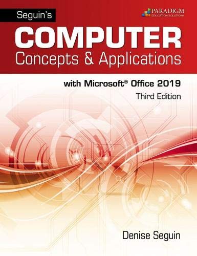 Computer Concepts & Microsoft Office 365 for 2019 Text — used book cover