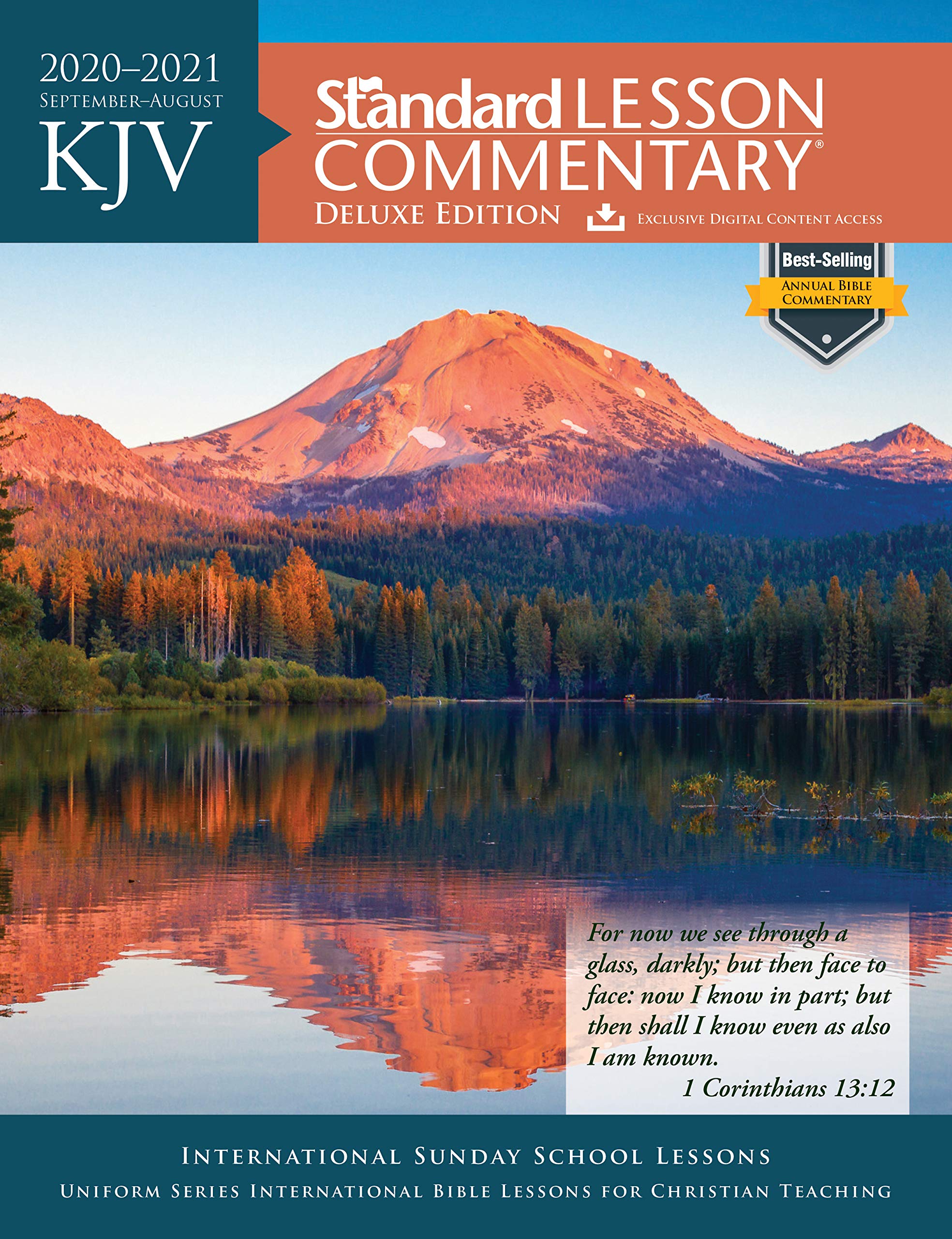 KJV Standard Lesson Commentary® Deluxe Edition 2020-2021 — used book cover