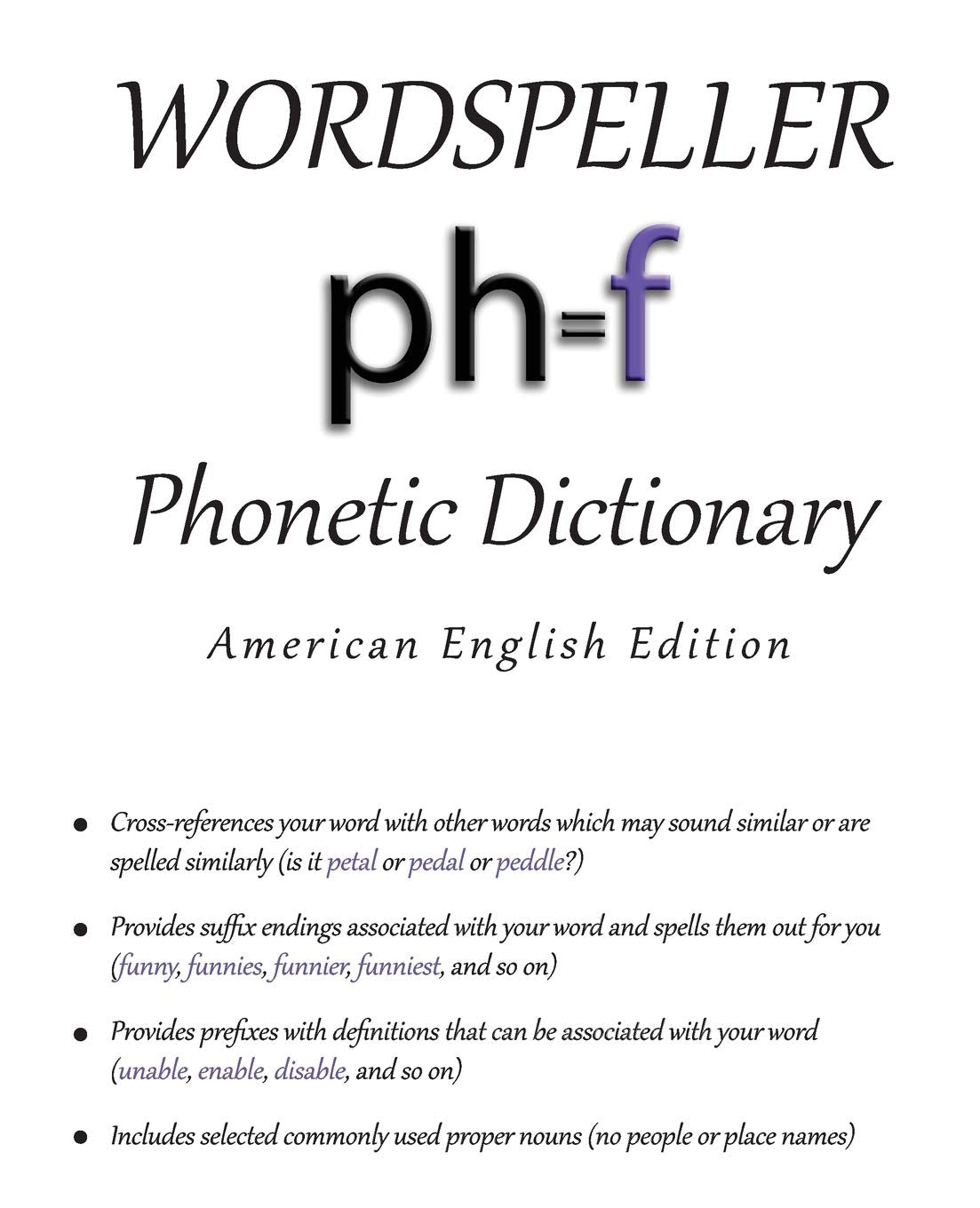 Wordspeller Phonetic Dictionary — used book cover