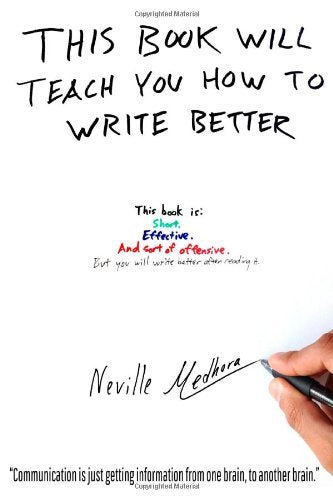 This book will teach you how to write better — used book cover