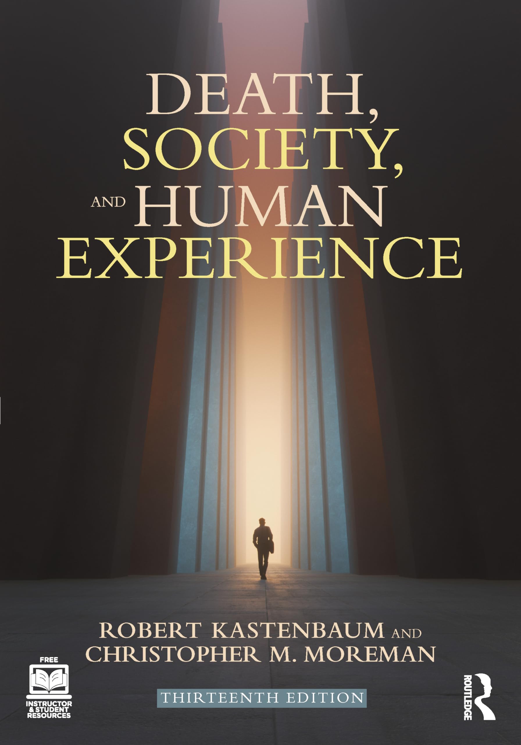 Death, Society, and Human Experience — used book cover