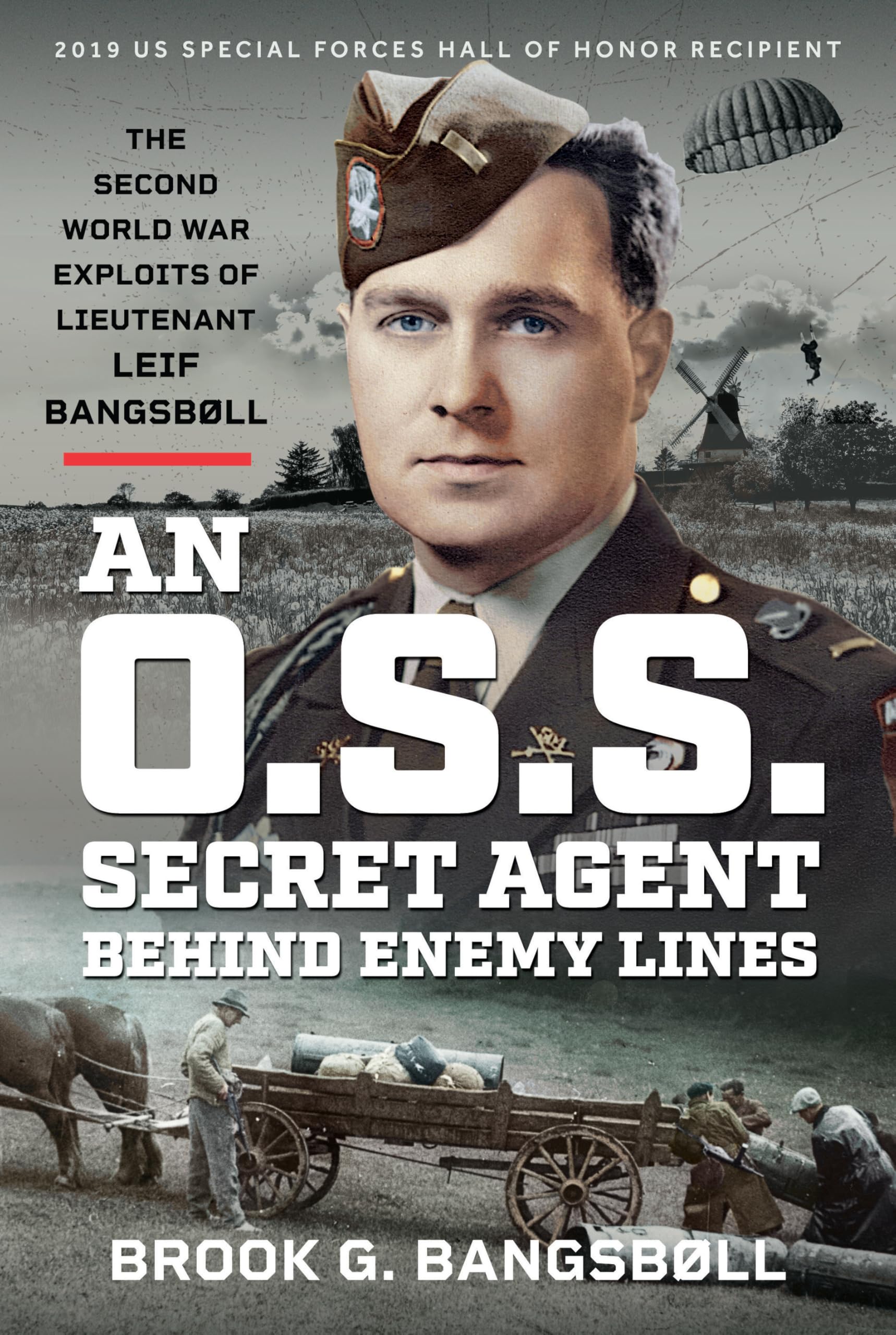 An O.S.S. Secret Agent Behind Enemy Lines — used book cover