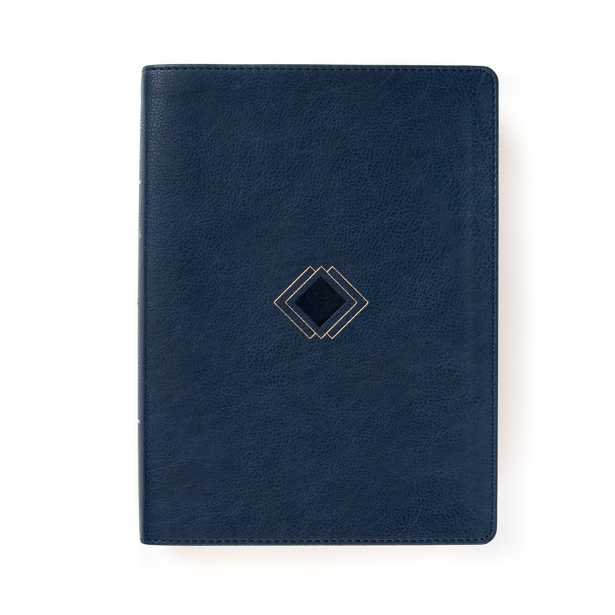 CSB Day-by-Day Chronological Bible, Navy LeatherTouch, Black Letter, 365 Day, One Year, Reading Plan, Single-Column, Easy-to-Read Bible Serif Type — used book cover