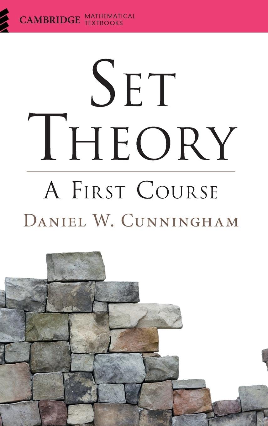 Set Theory: A First Course — used book cover