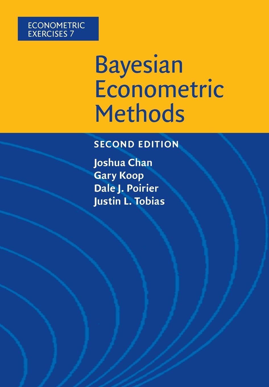 Bayesian Econometric Methods — used book cover