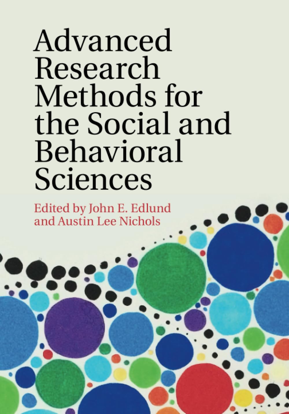 Advanced Research Methods for the Social and Behavioral Sciences — used book cover