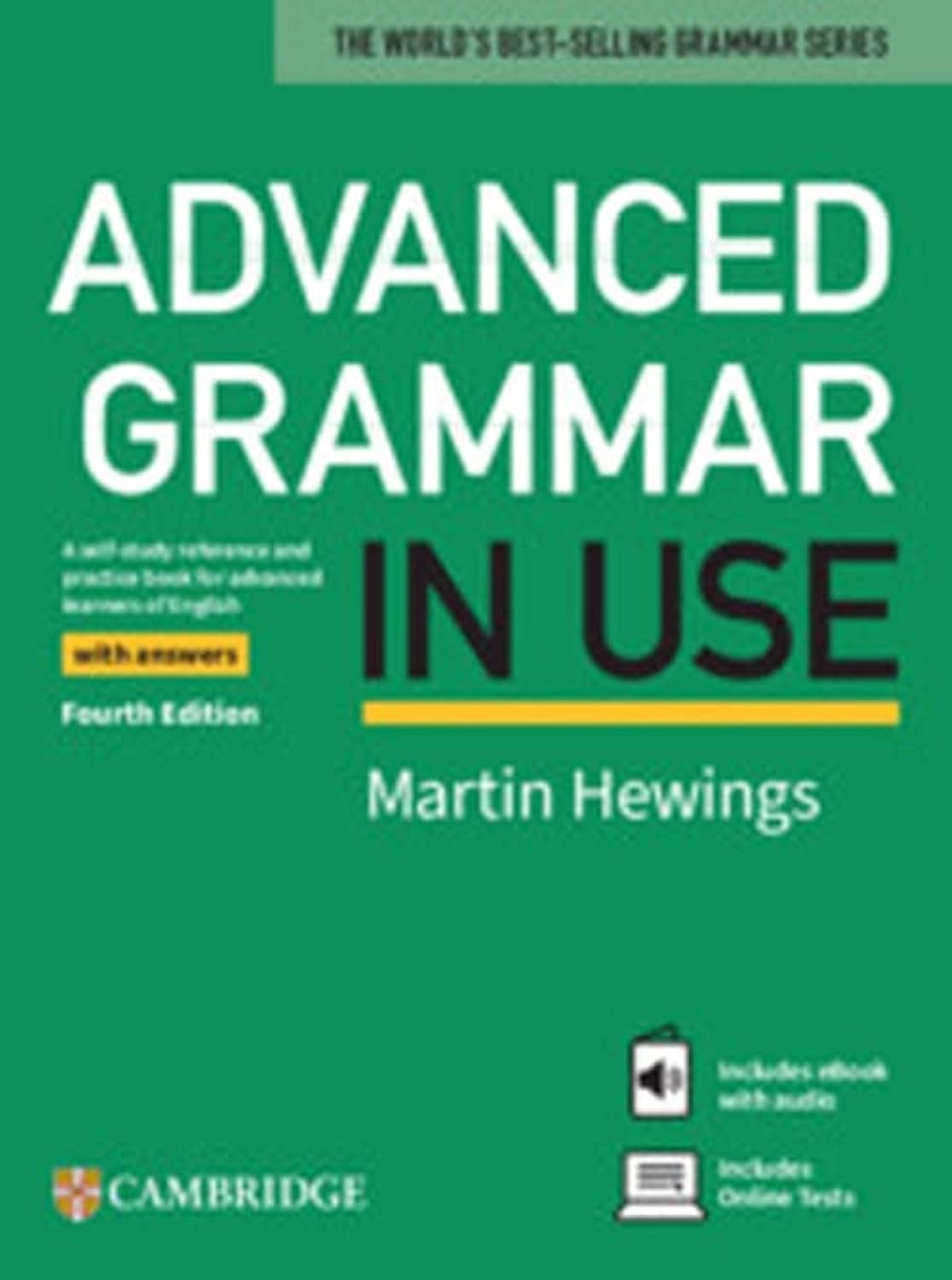 Advanced Grammar in Use Book with Answers and eBook and Online Test — used book cover