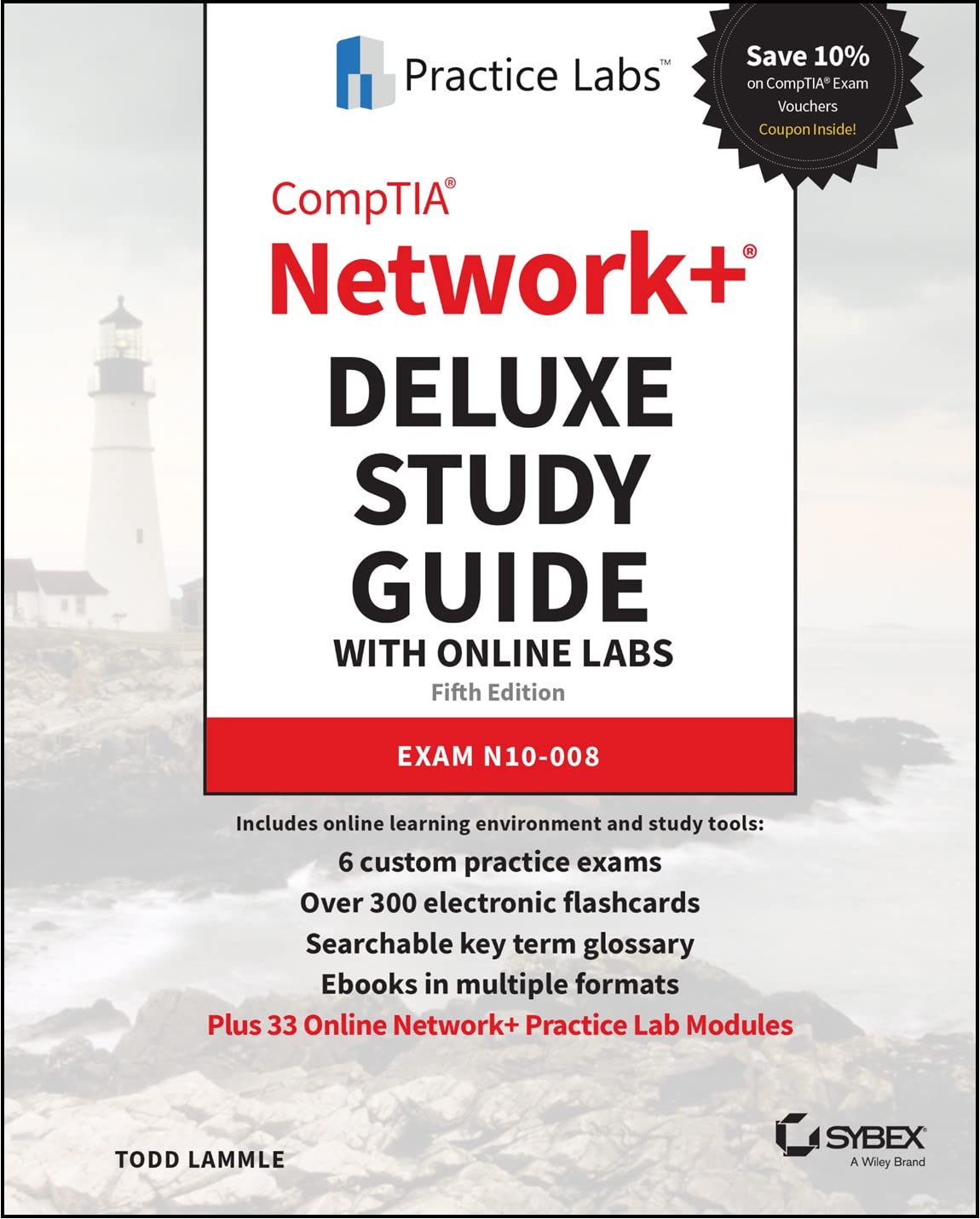 CompTIA Network+ Deluxe Study Guide with Online Labs — used book cover