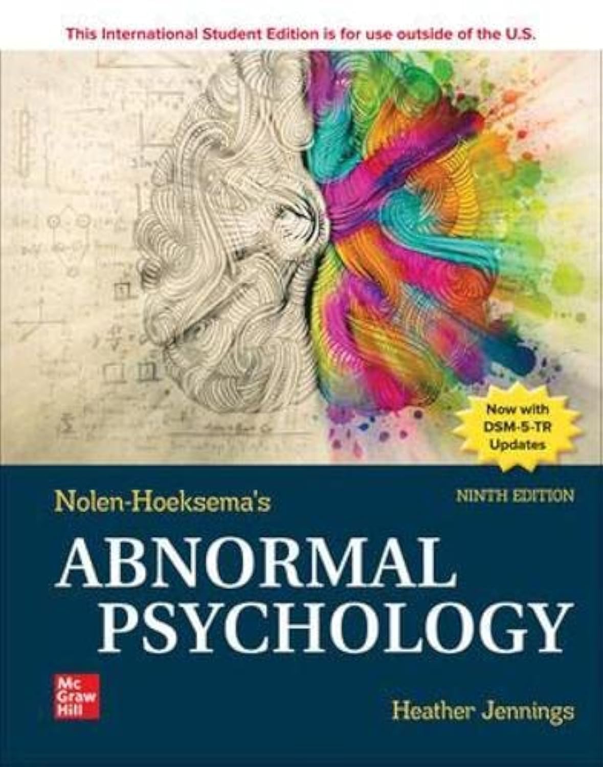 ISE Abnormal Psychology — used book cover