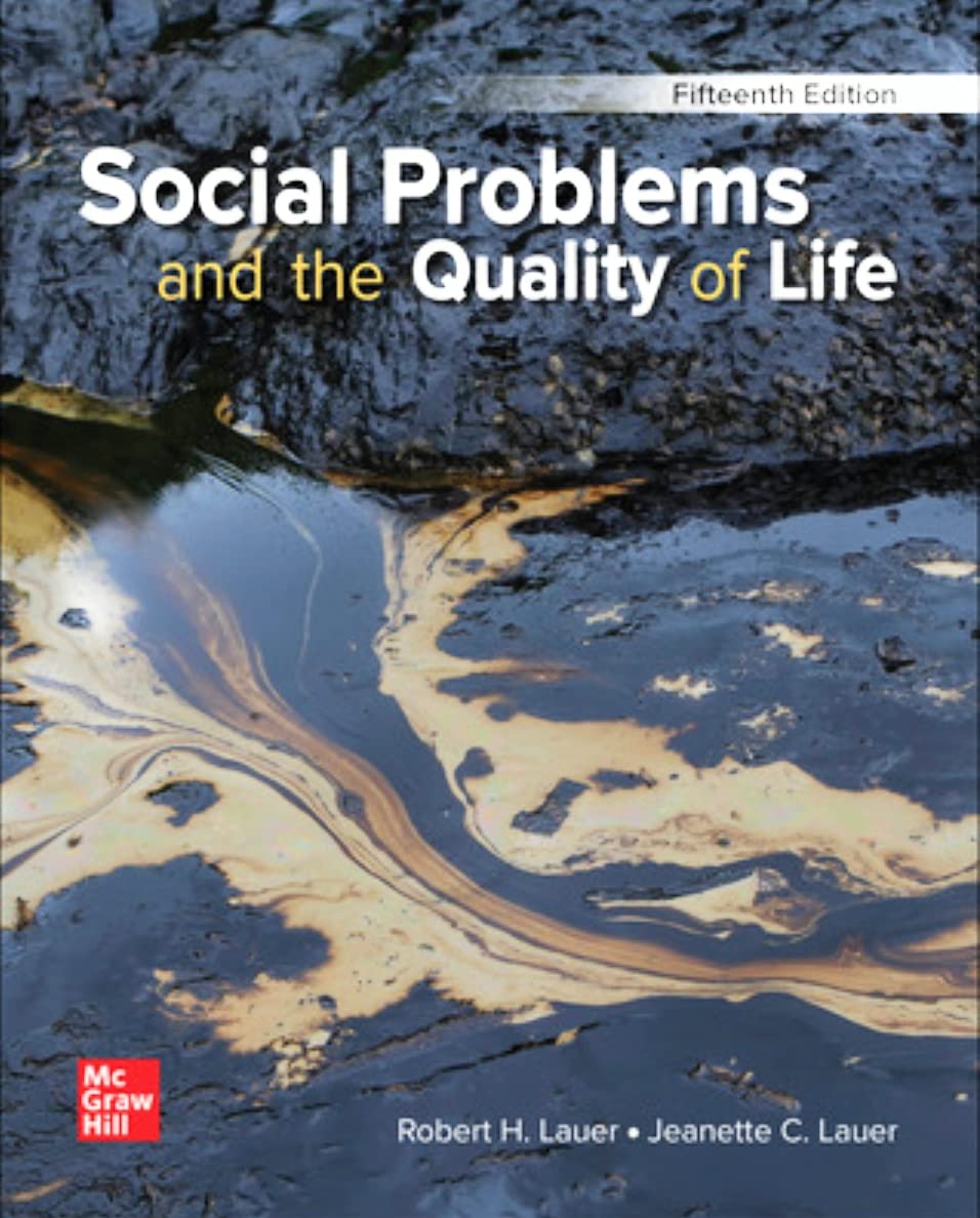 Loose Leaf for Social Problems and the Quality of Life — used book cover
