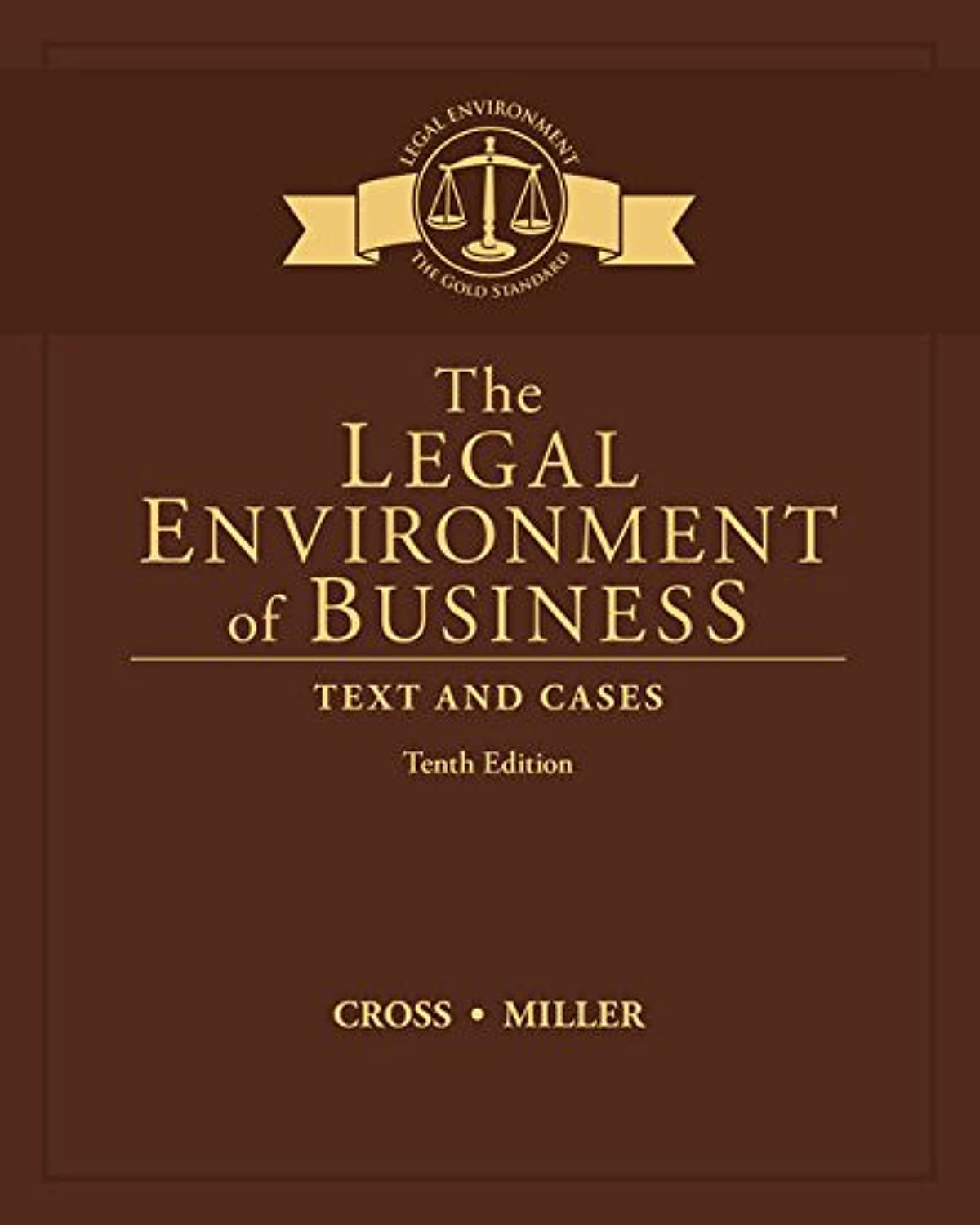 The Legal Environment of Business — used book cover