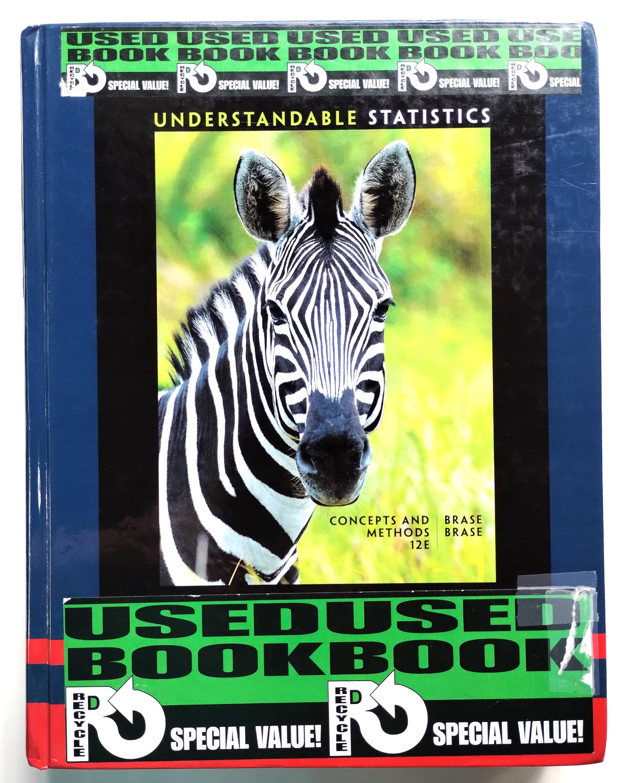 Understandable Statistics: Concepts and Methods — used book cover