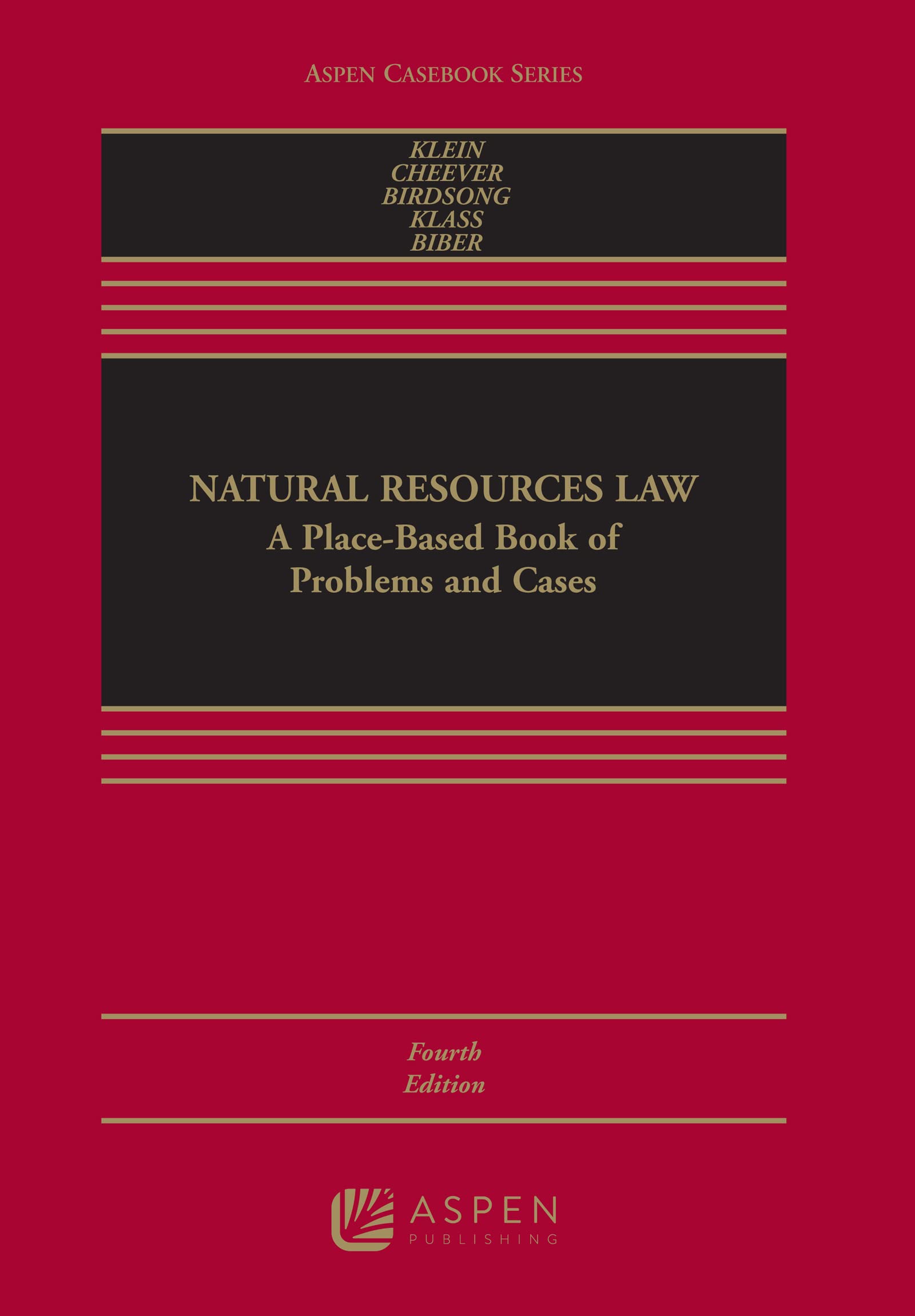 Natural Resources Law — used book cover