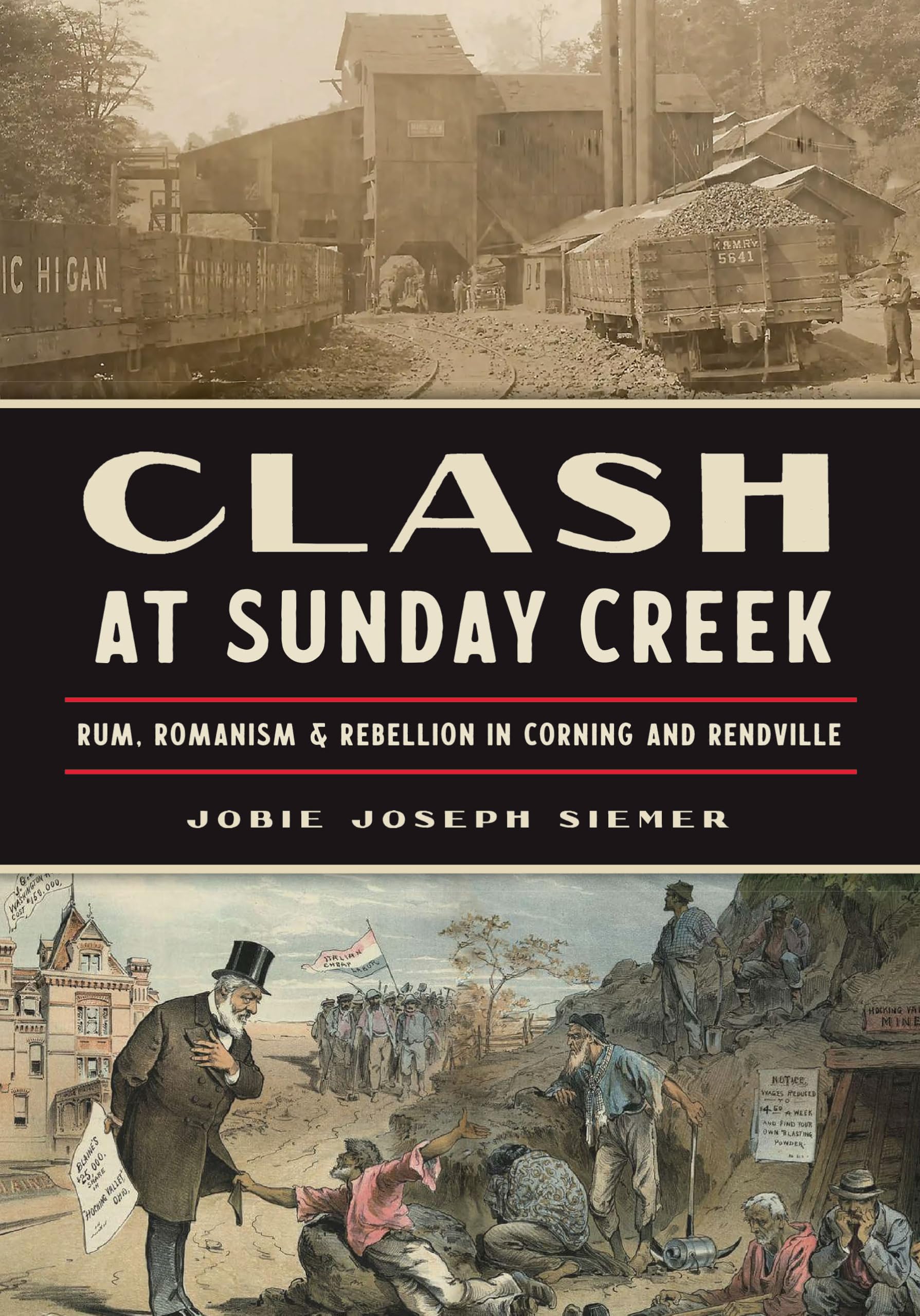 Clash at Sunday Creek — used book cover