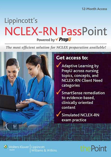 Lippincott NCLEX-RN PassPoint — used book cover