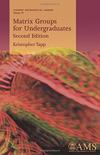 Matrix Groups for Undergraduates (Student Mathematical Library) — used book cover