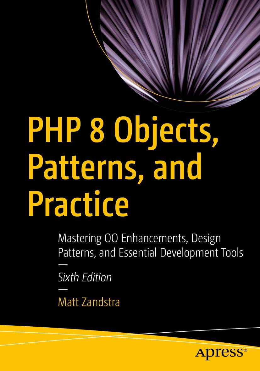 PHP 8 Objects, Patterns, and Practice — used book cover