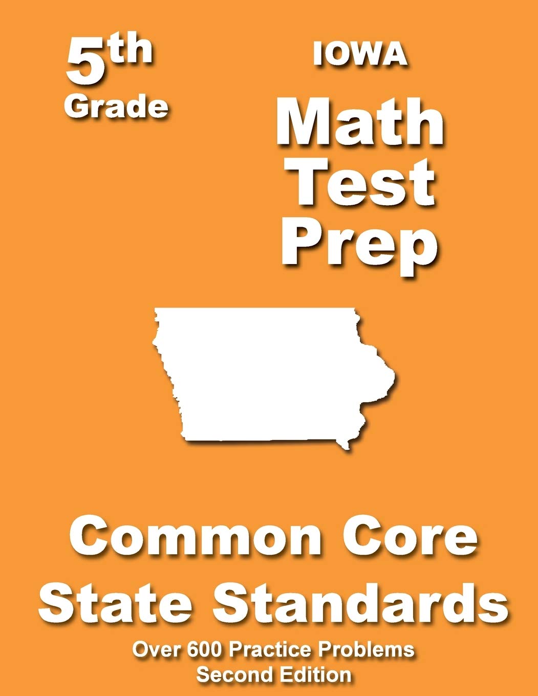 Iowa 5th Grade Math Test Prep — used book cover