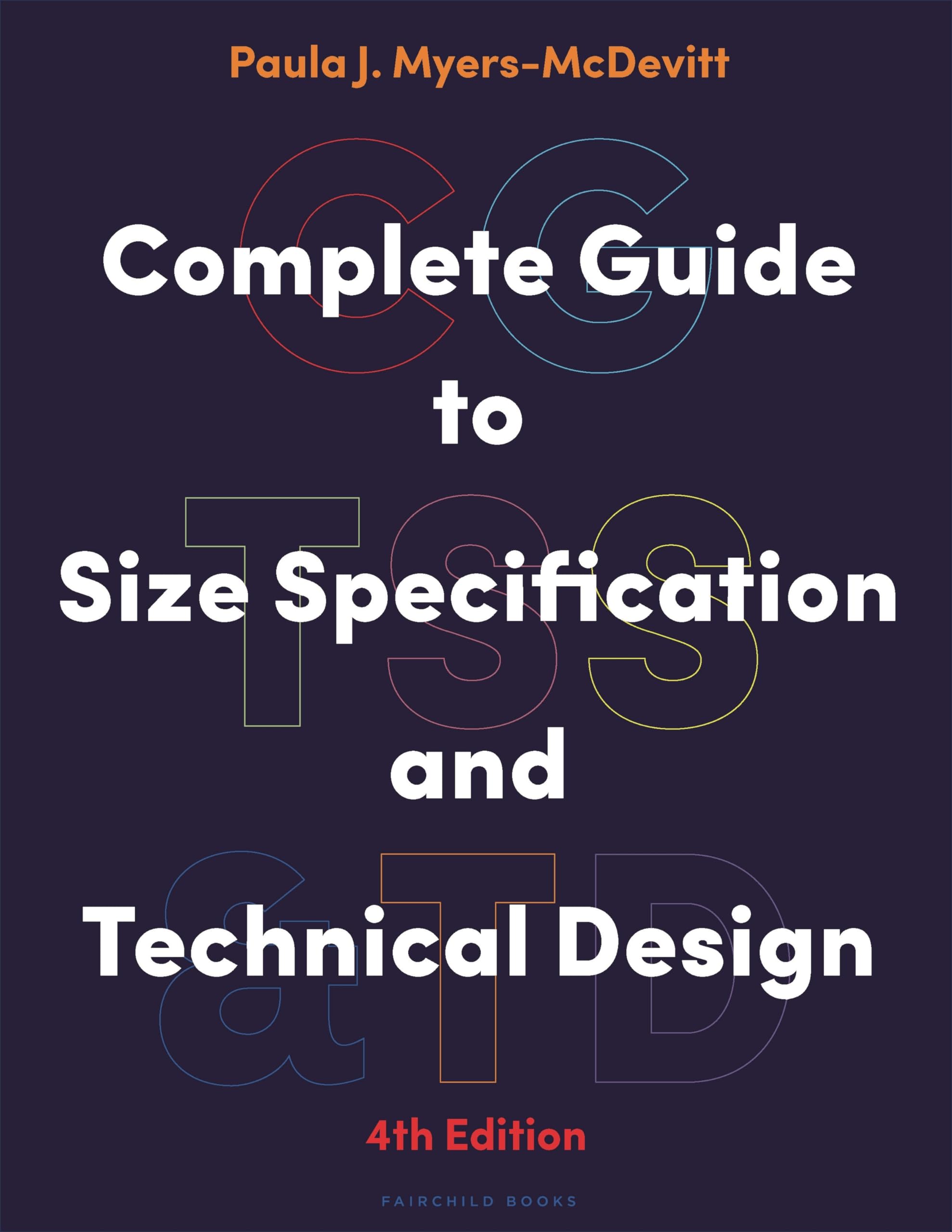 Complete Guide to Size Specification and Technical Design — used book cover