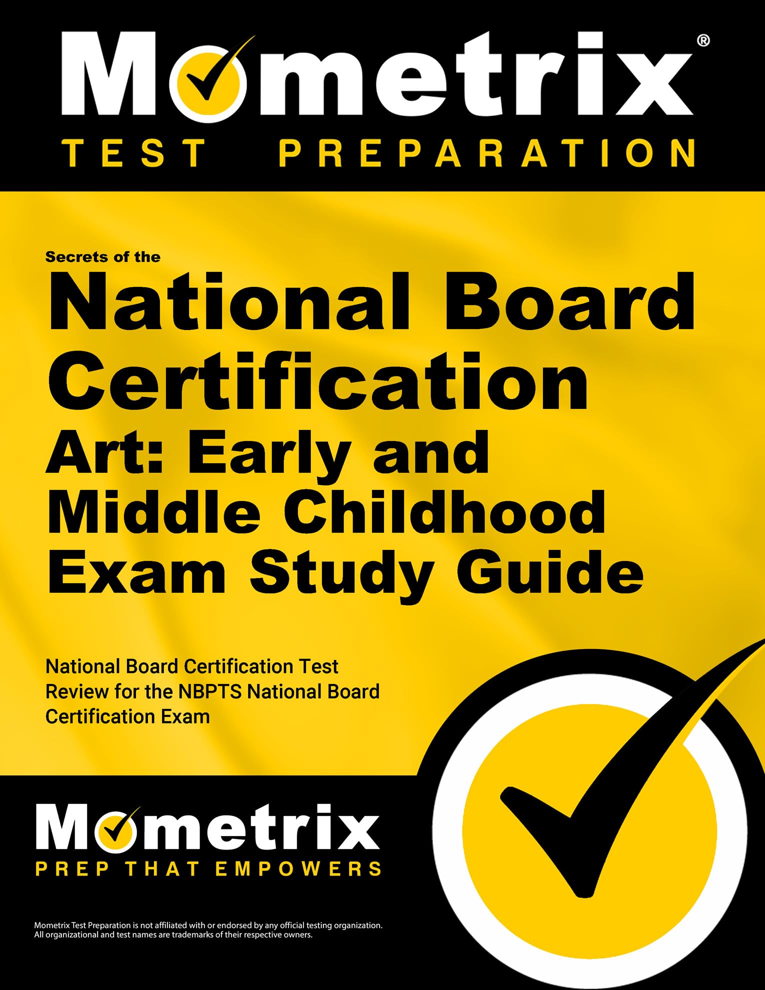 Secrets of the National Board Certification Art — used book cover