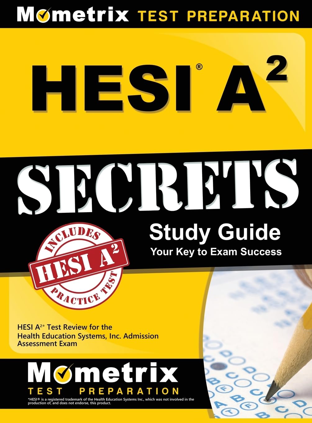 Hesi A2 Secrets Study Guide — used book cover