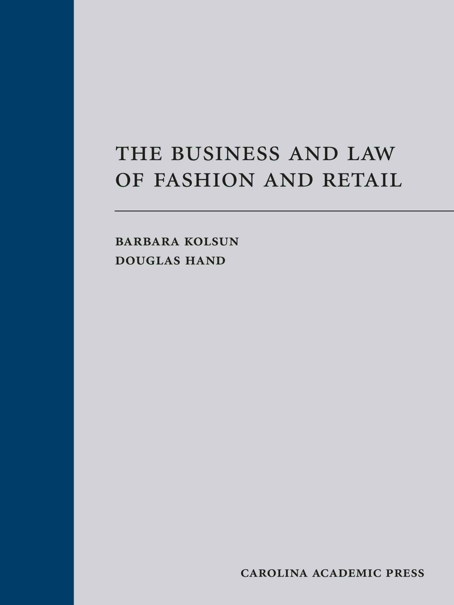 The Business and Law of Fashion and Retail — used book cover