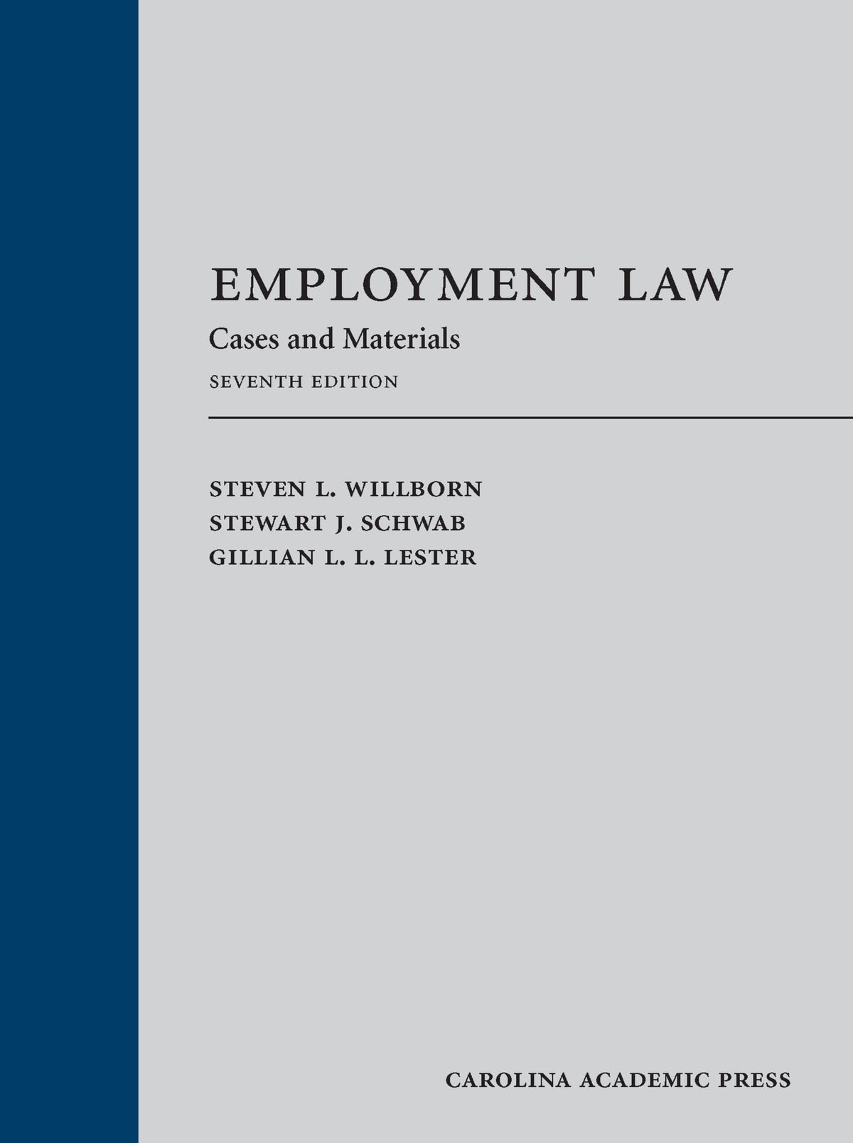 Employment Law: Cases and Materials
