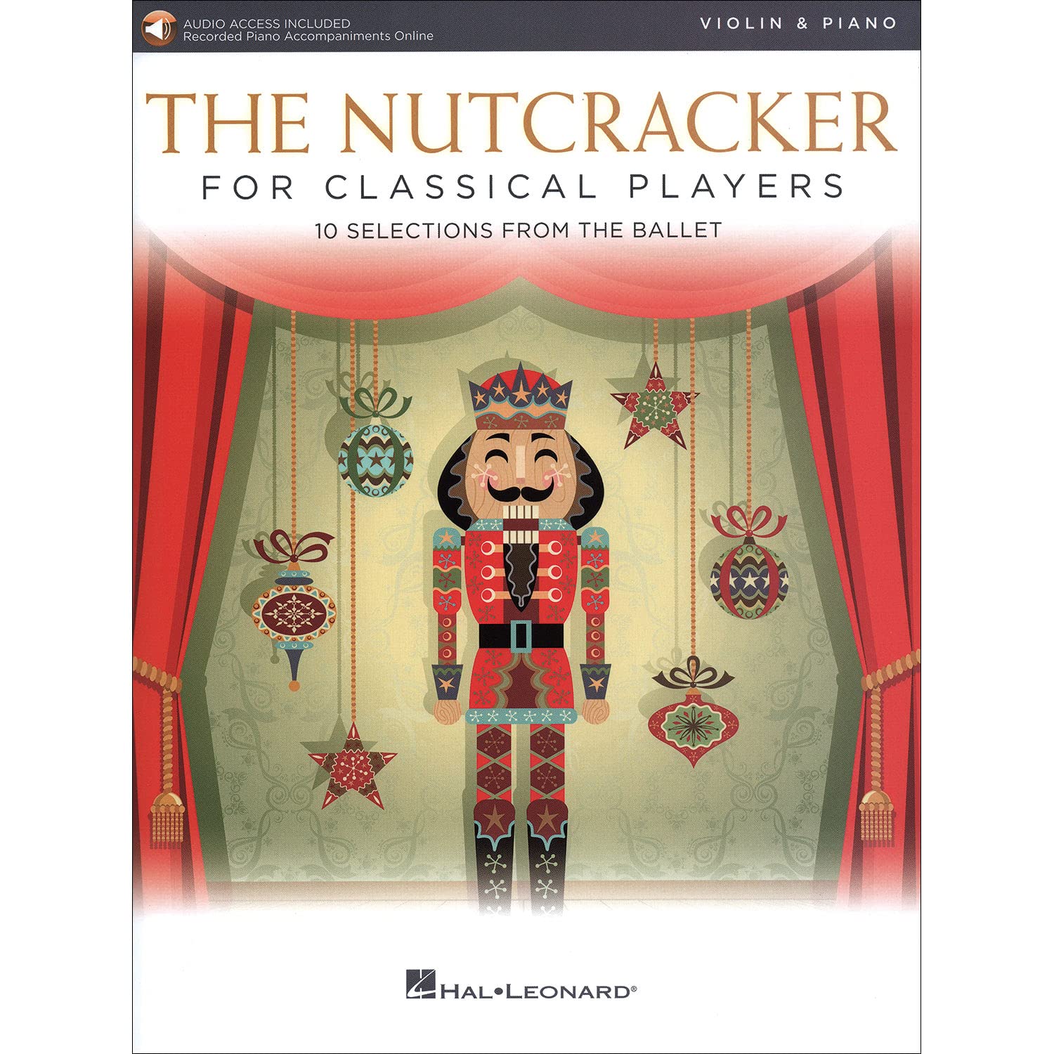 The Nutcracker for Classical Players Violin and Piano - Book/Online Audio — used book cover