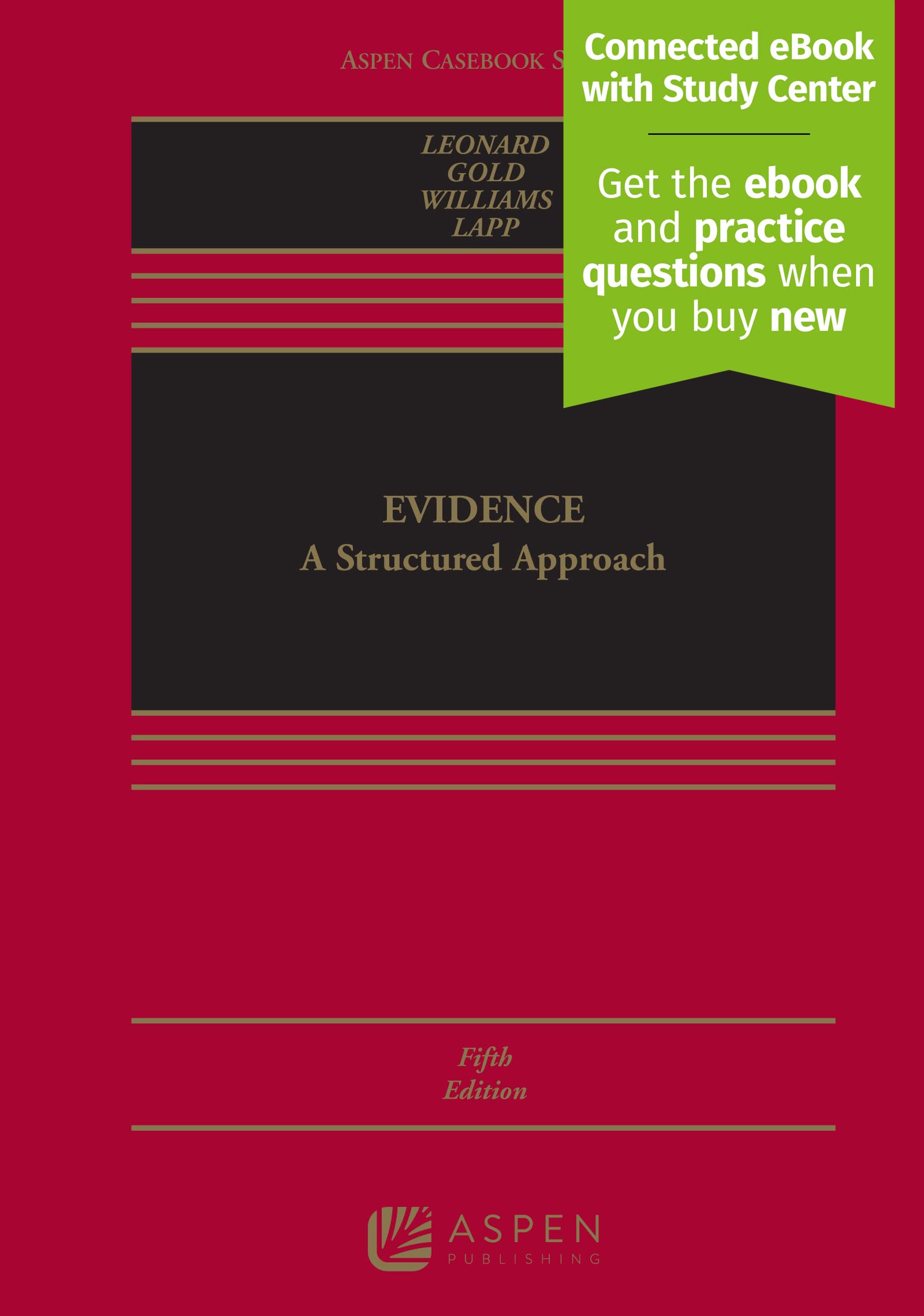 Evidence: A Structured Approach — used book cover